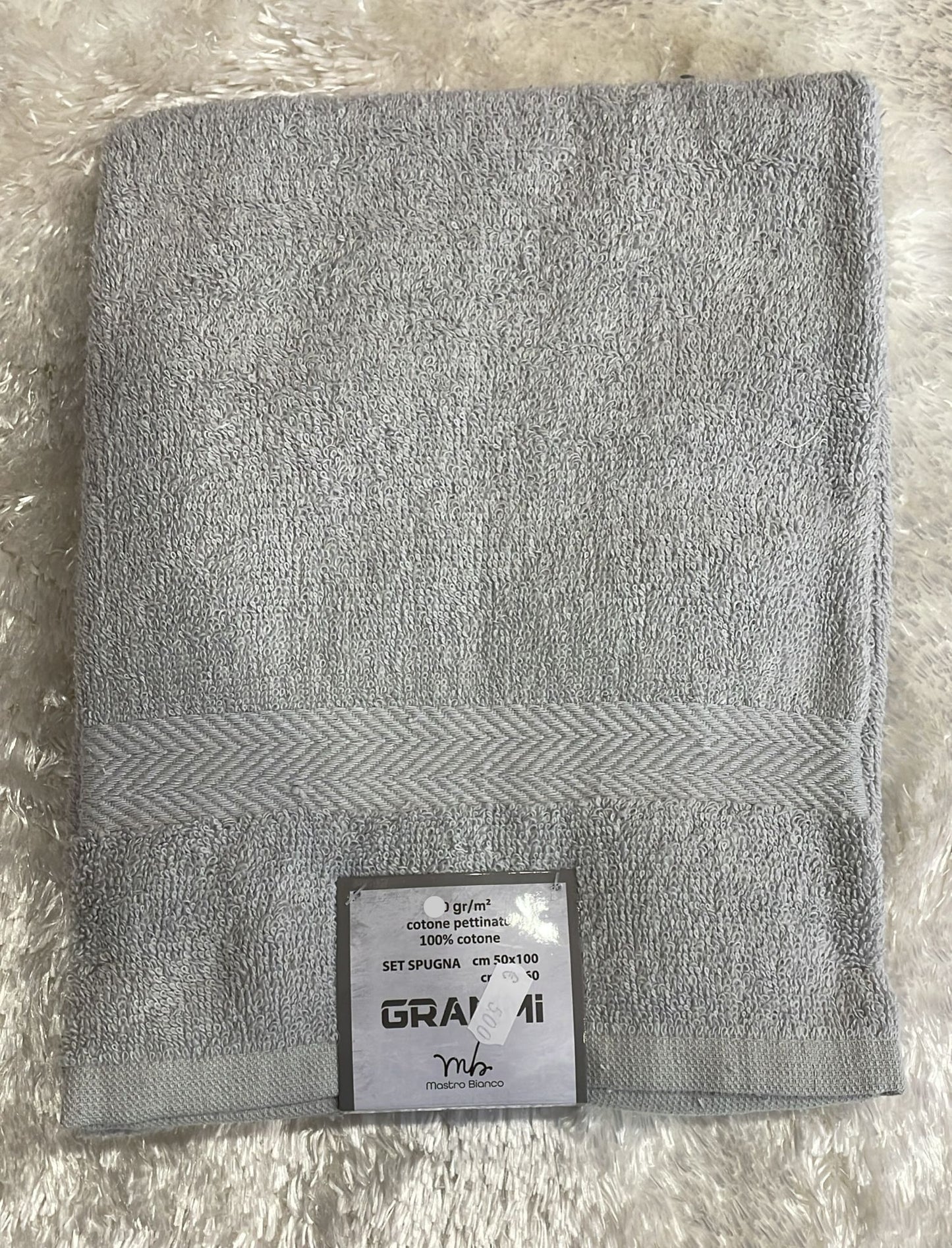 Set spugna 560 gr 1+1 Mis Viso 50x100 Ospite 40x60