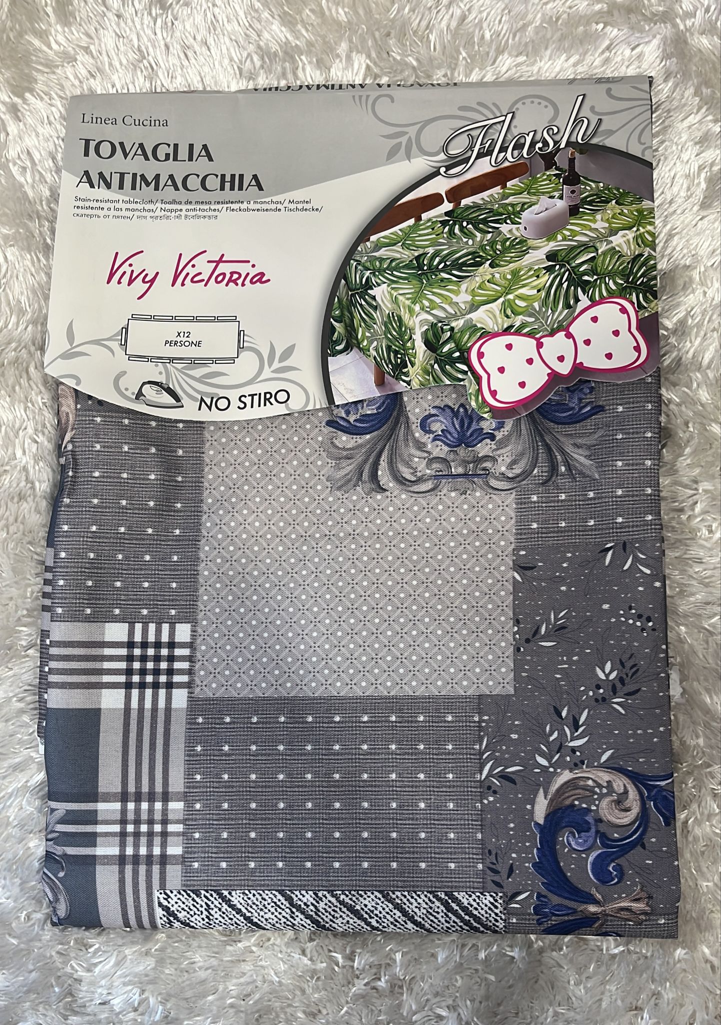 Tovaglia antimacchia x12