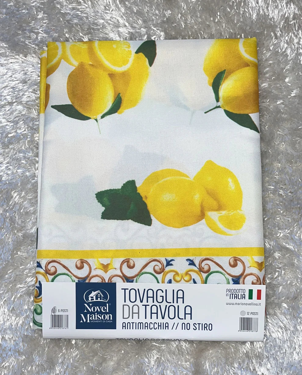 Tovaglia antimacchia no stiro x6 posti