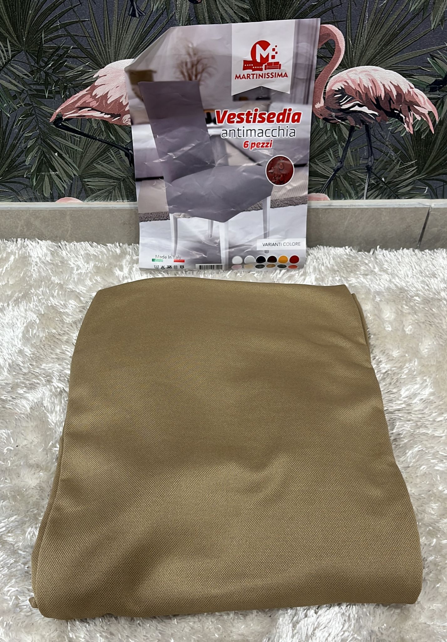 Vestisedia in cotone antimacchia 6 pezzi