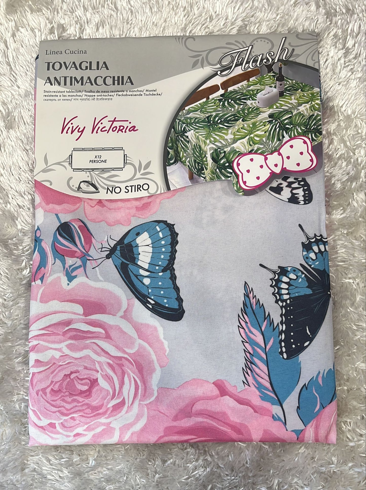 Tovaglia antimacchia x12