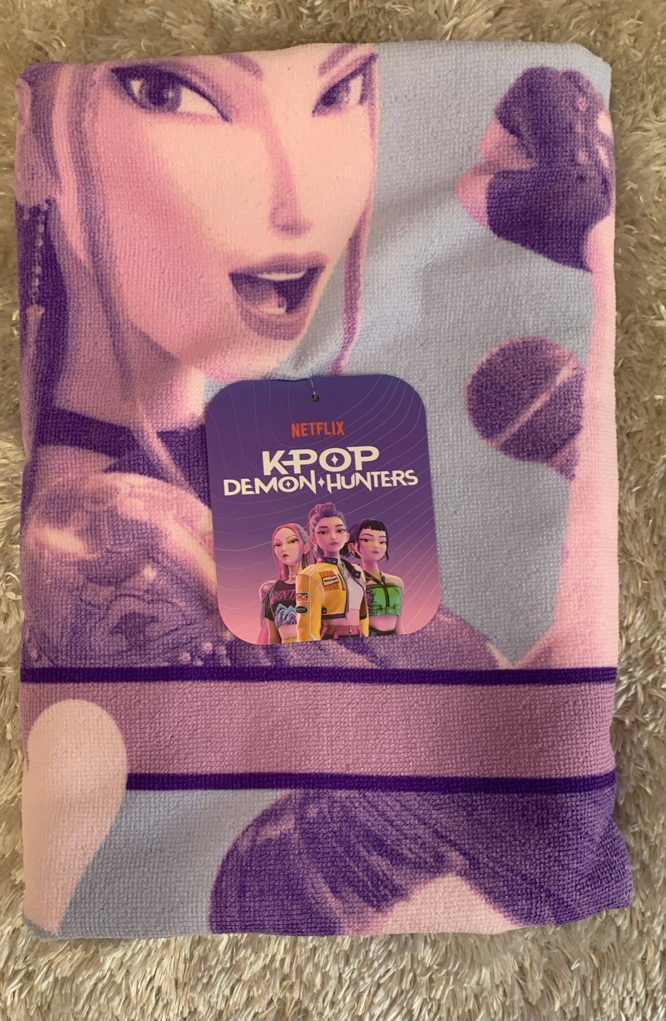telo mare kpop in spugna 70x140cm ( l'articolo non può essere cambiato )