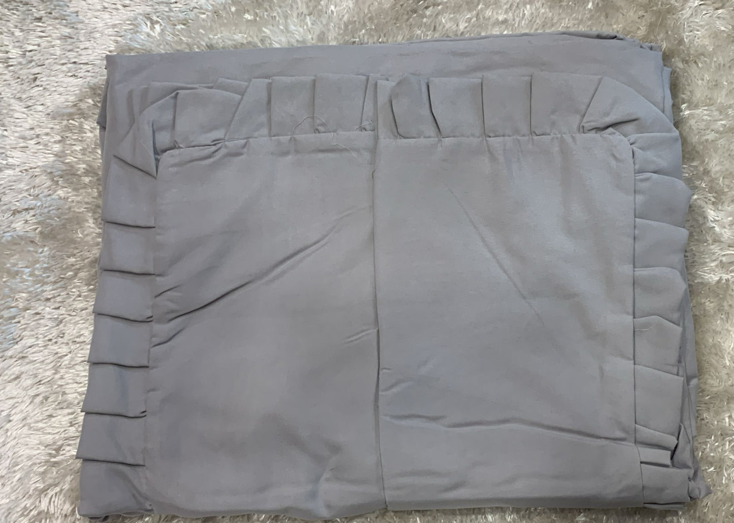 completo letto matrimoniale con volant in microfibra composto da un lenzuolo di sopra con volant 250x280 cm un lenzuolo sotto con angoli 180x200 cm +25 cm due federe con volant