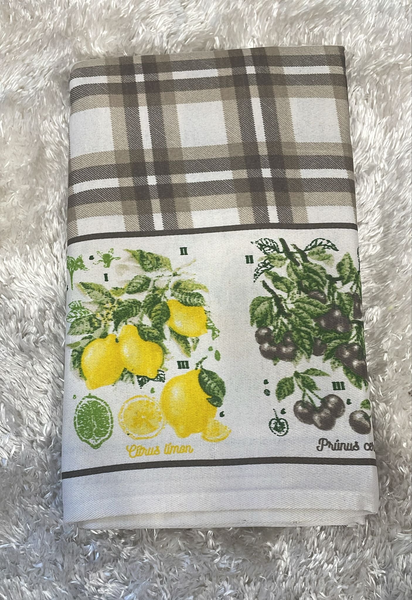 ovaglia in cotone stampata 130x240 x12posti