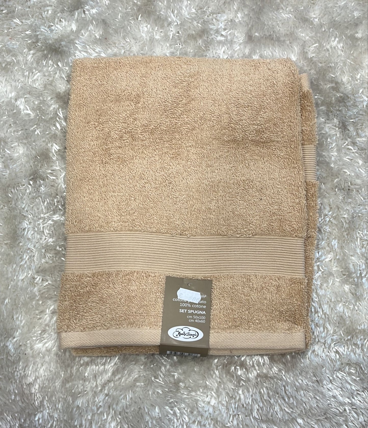 Set spugna 560 gr 1+1 Mis Viso 50x100 Ospite 40x60