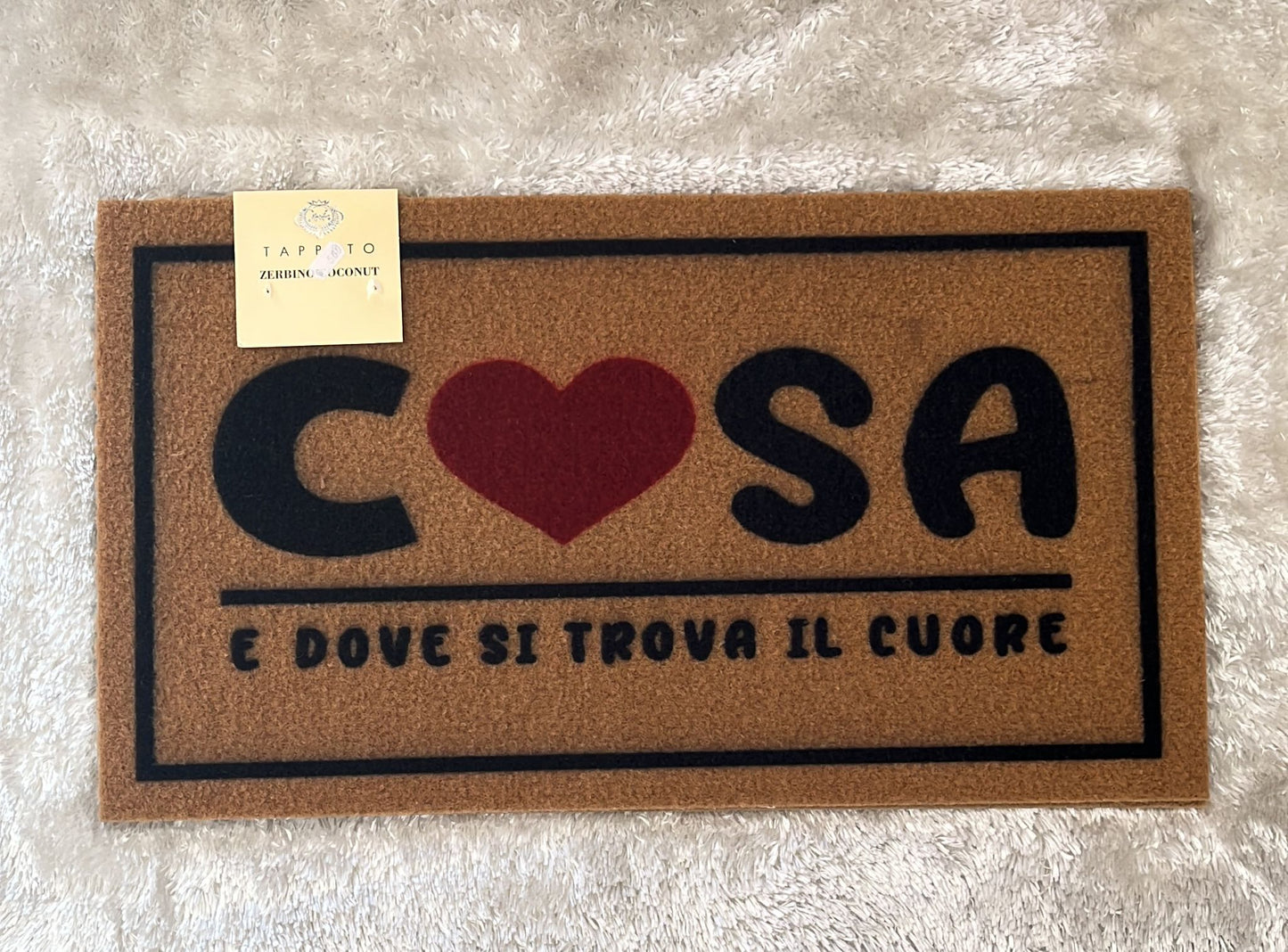 zerbino fuori porta 67x38cm