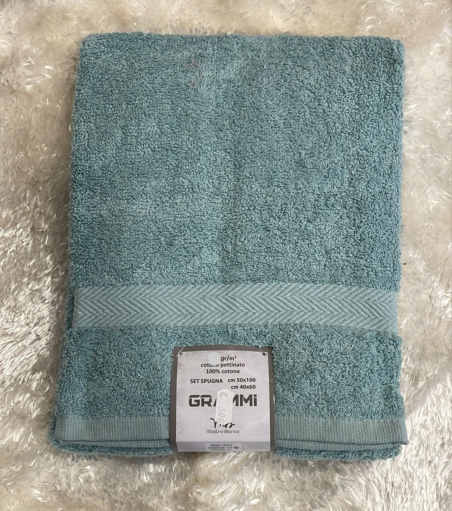 Set spugna 560 gr 1+1 Mis Viso 50x100 Ospite 40x60