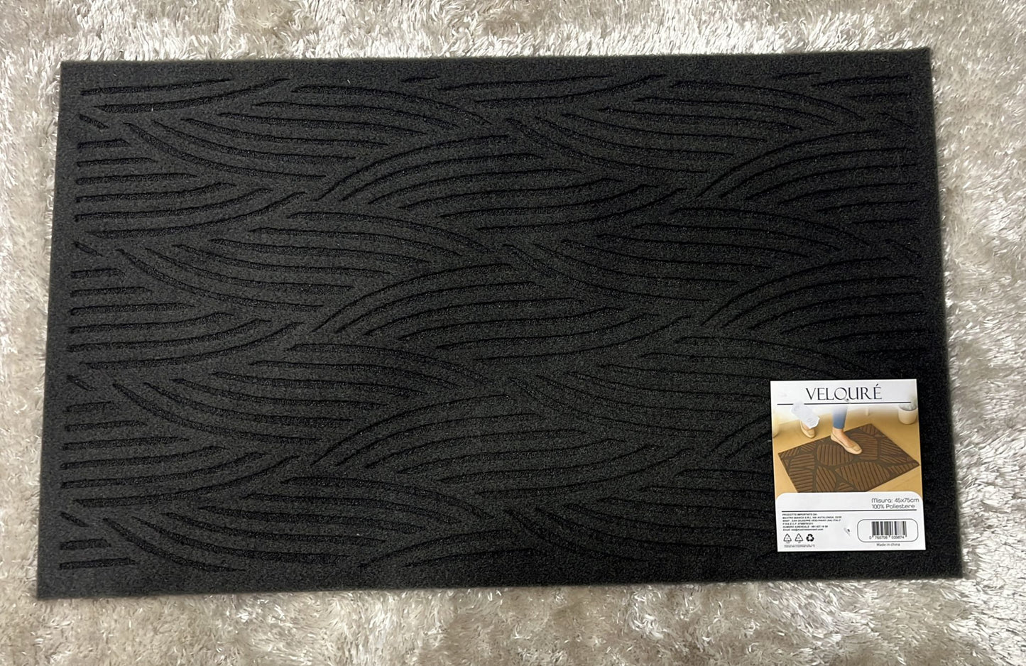 Zerbino fuori porta  Con plastica sotto  45x75cm
