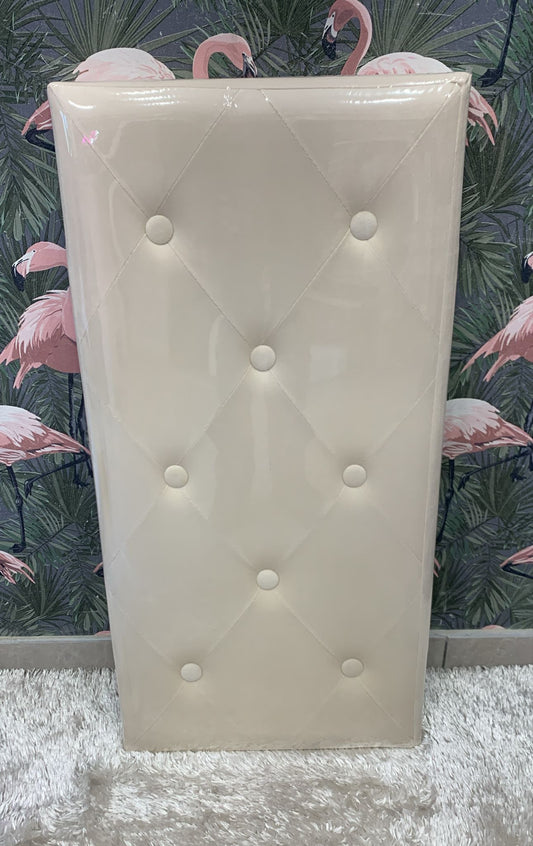 panca contenitore in velluto  76x38x38cm