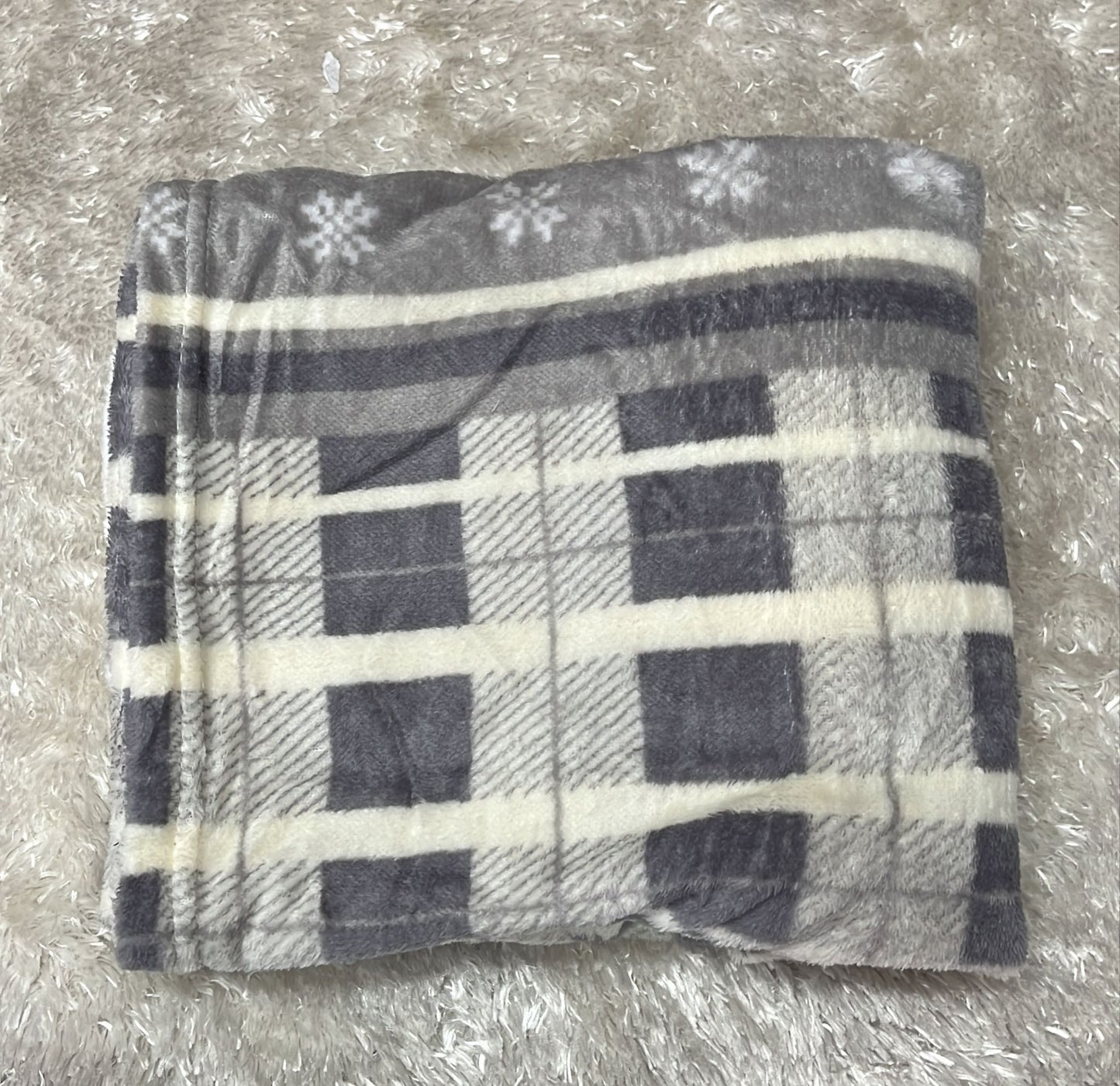 Plaid anastasia super soffice e caldo 155x105cm