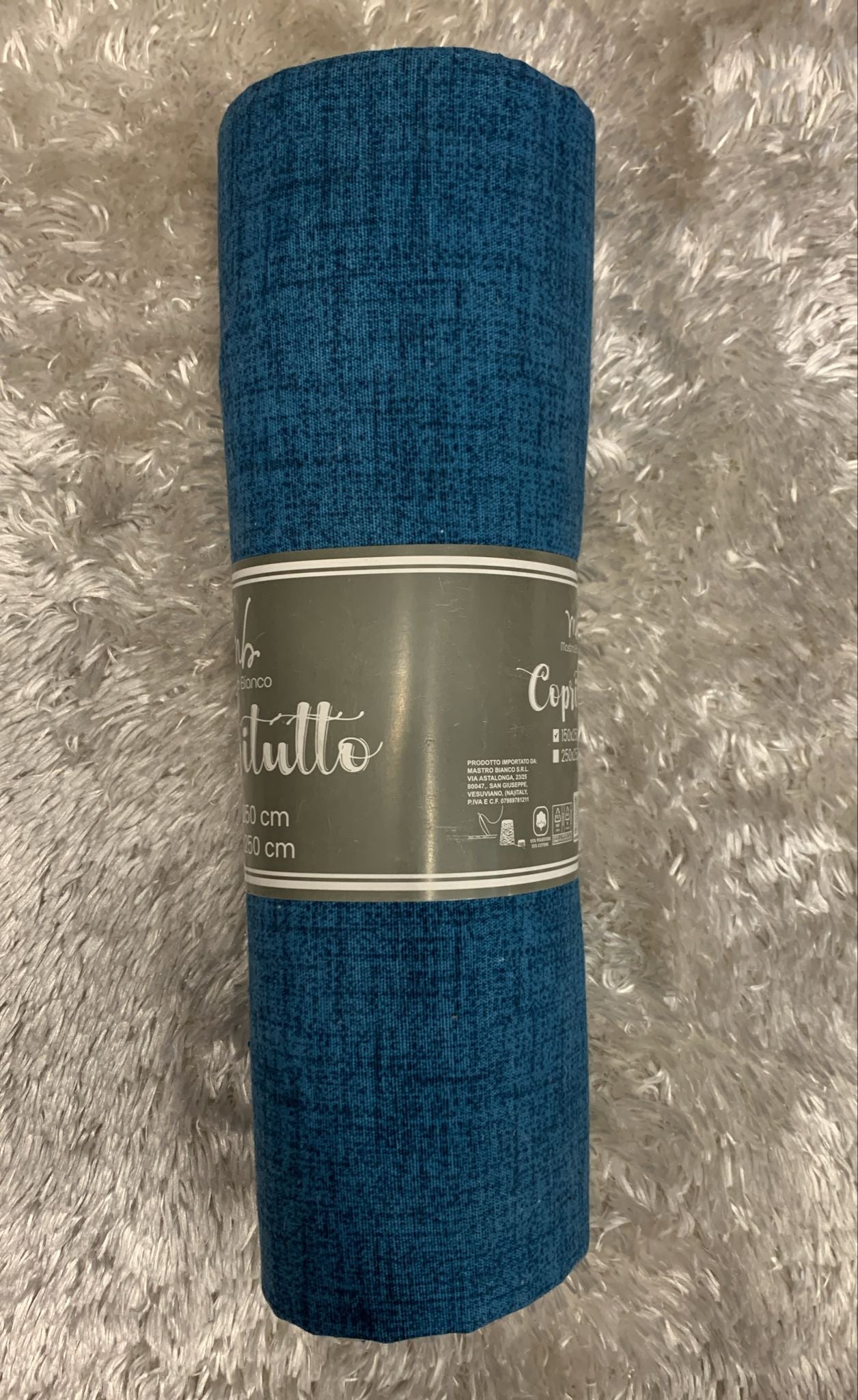 copritutto in cotone singolo 150x250 cm