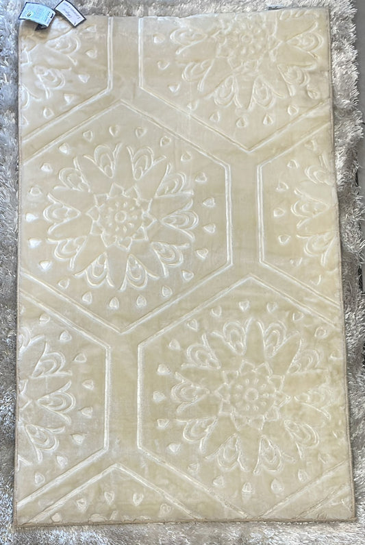 Tappeto in velluto scolpito antiscivolo misura 100x60cm