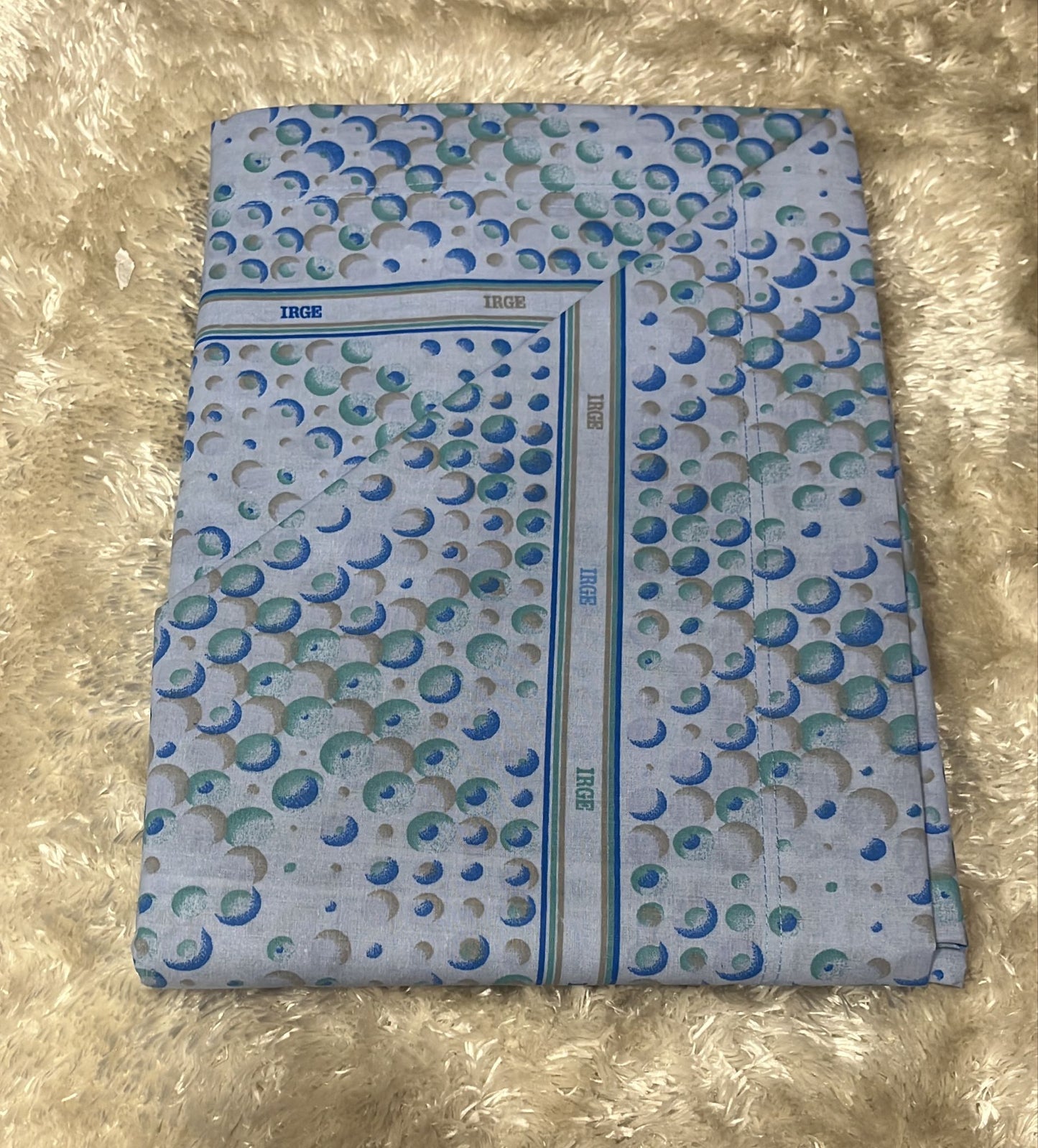 Completo letto singolo a fantasia in cotone Lenzuolo di sopra 150x290cm Lenzuolo di sotto con angoli 90x200cm Una federa 50x80cm