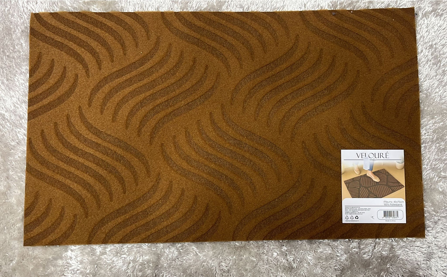 Zerbino fuori porta  Con plastica sotto  45x75cm