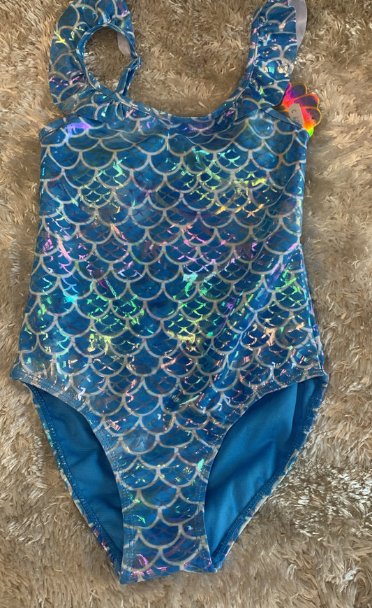 costume bimba pezzo intero  fantasia sirena ( l'articolo non può essere cambiato )