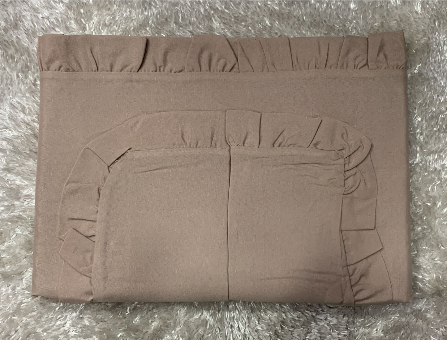 lenzuola matrimoniale con volant in policotone  lenzuolo di sopra 240x280 sotto con angoli 175x200 federe 50x80 cm