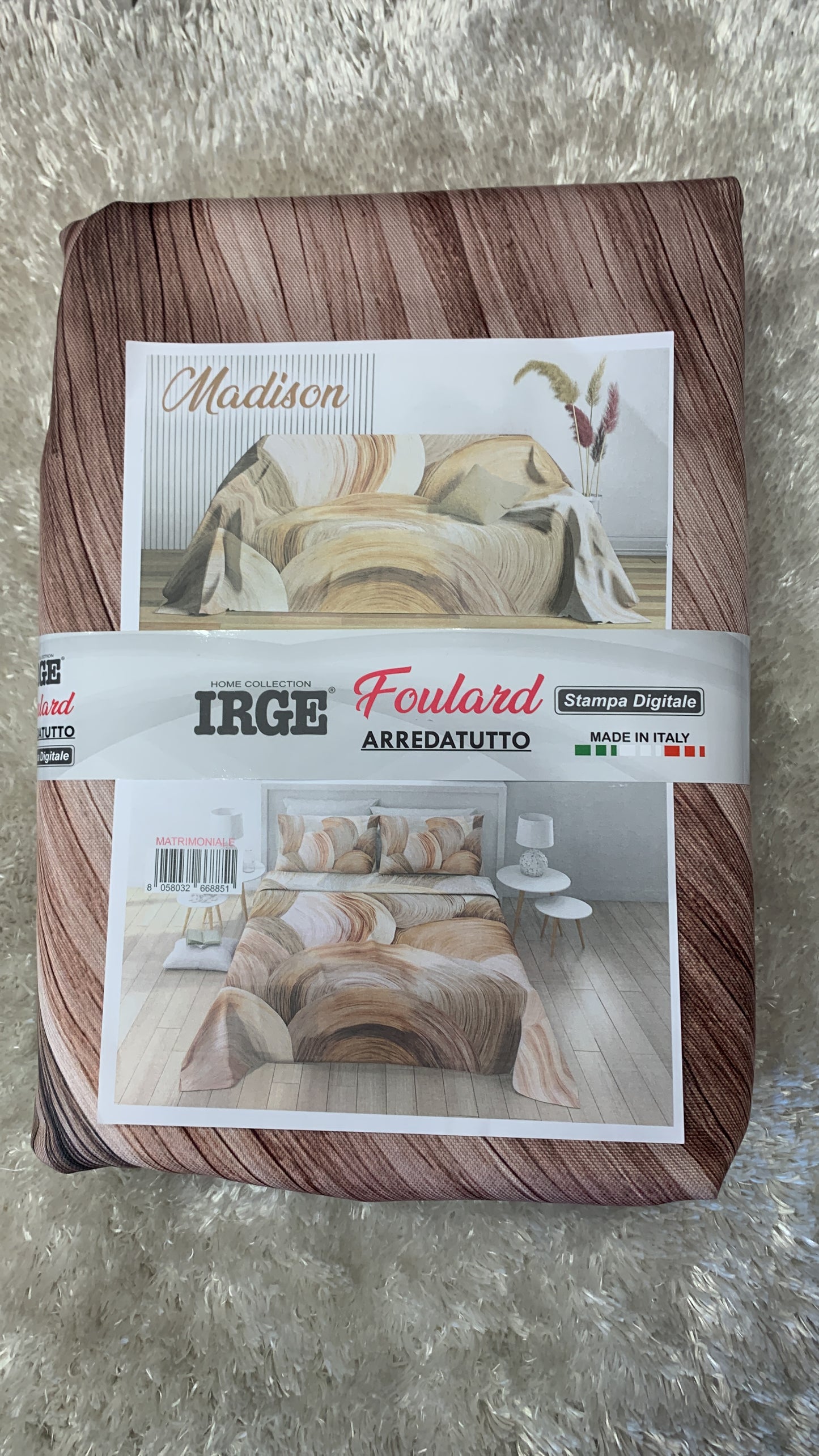 copriletto Arredatutto gran foulard  matrimoniale 240x270 disponibile nel seguenti nomi e fantasia