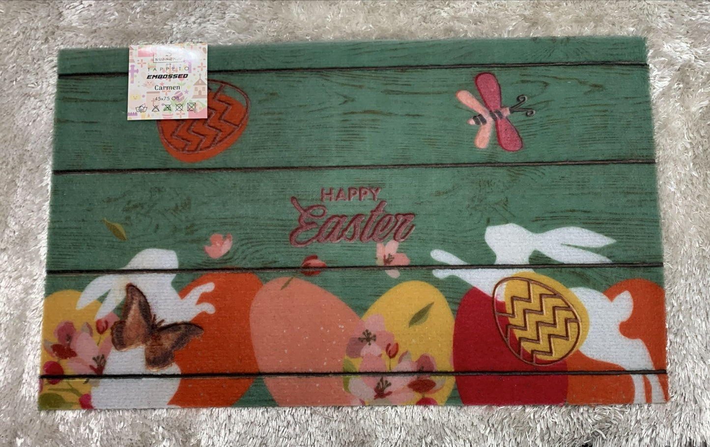 zerbino di pasqua 45x75cm  disponibile nei seguenti colori e fantasia