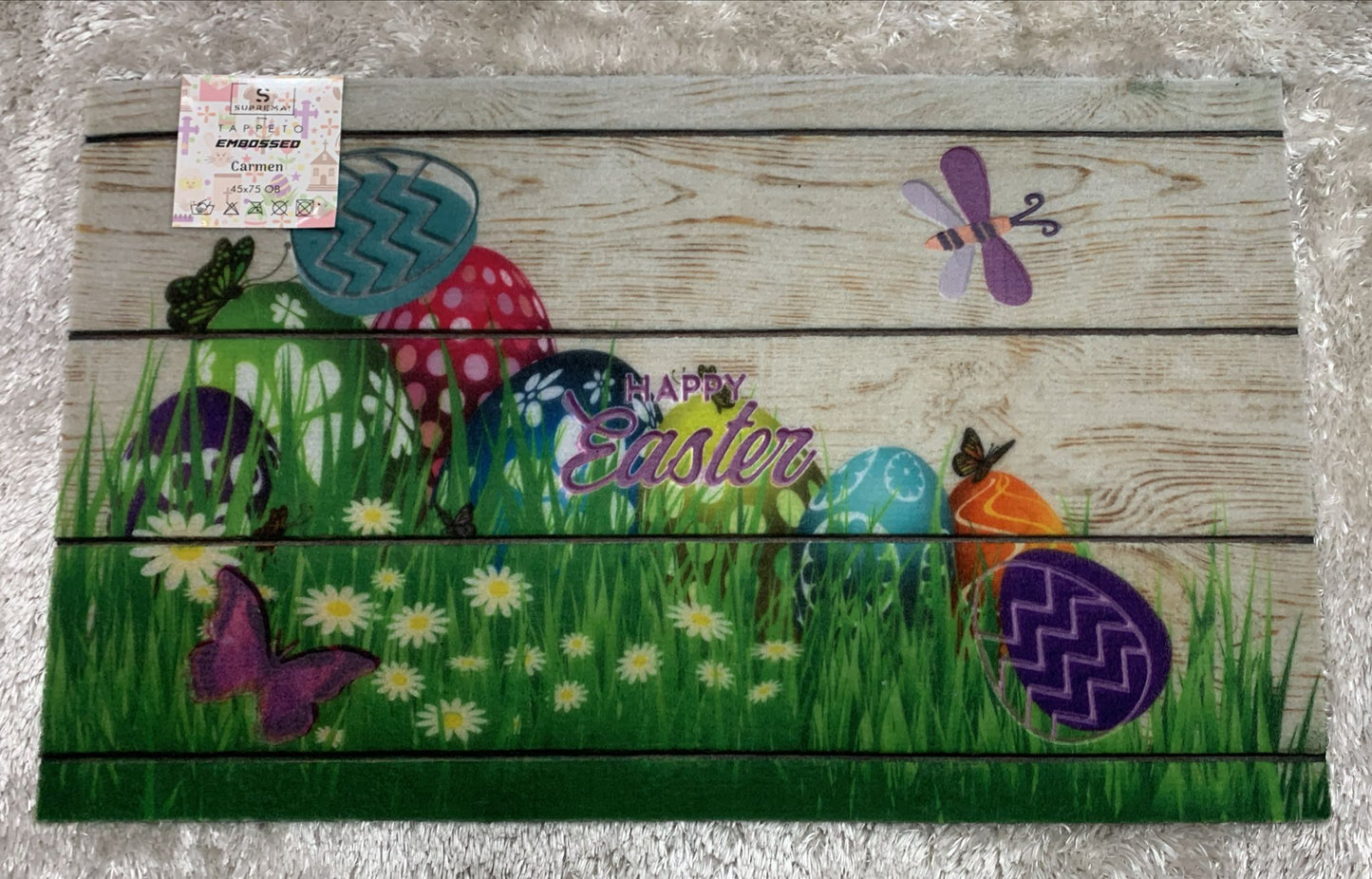 zerbino di pasqua 45x75cm  disponibile nei seguenti colori e fantasia