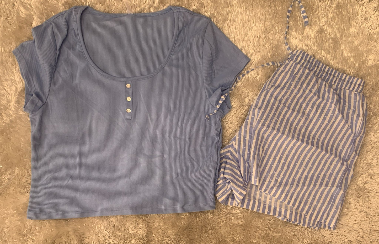pigiama donna mezza manica e pantaloncini