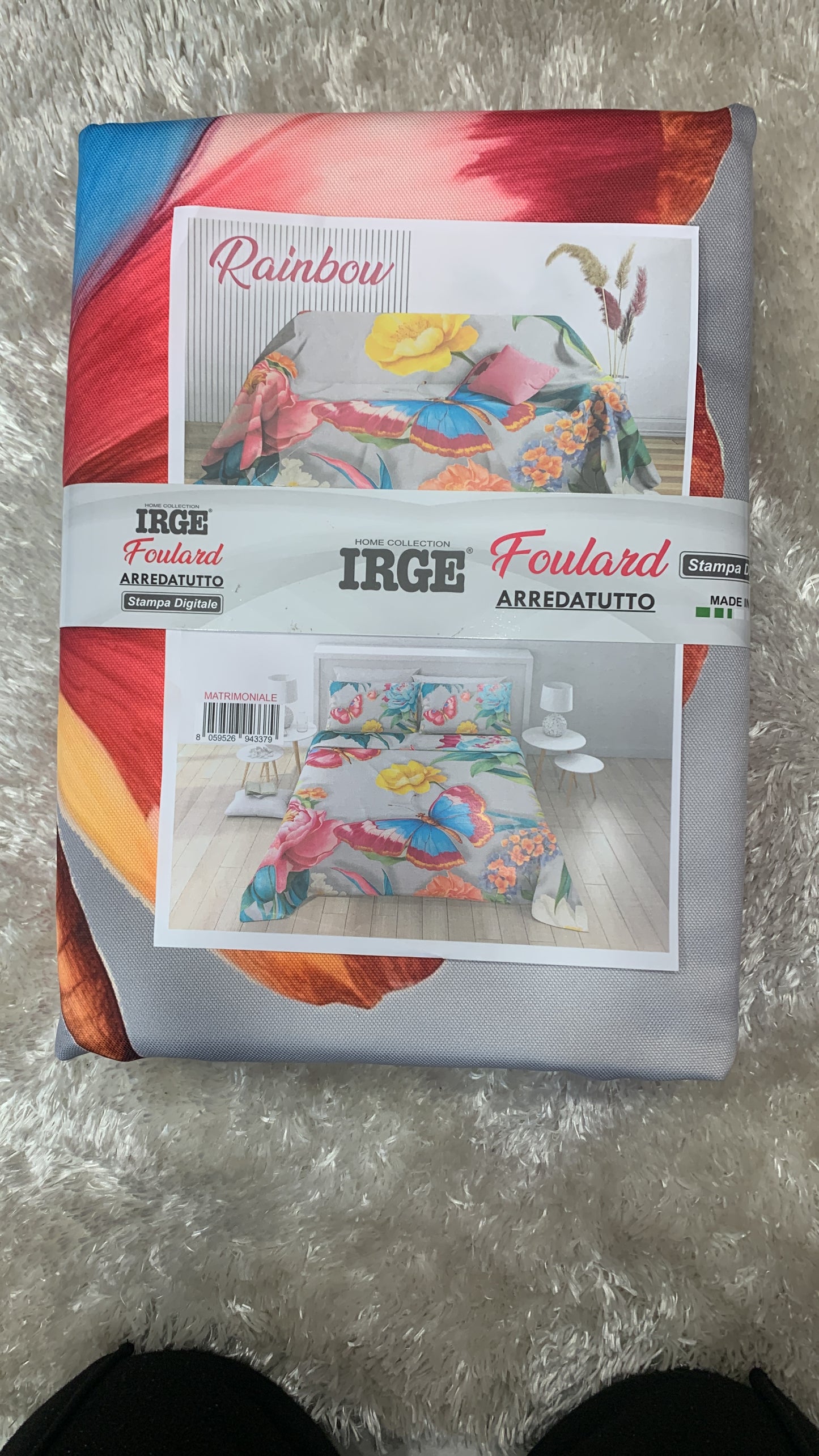 copriletto Arredatutto gran foulard  matrimoniale 240x270 disponibile nel seguenti nomi e fantasia