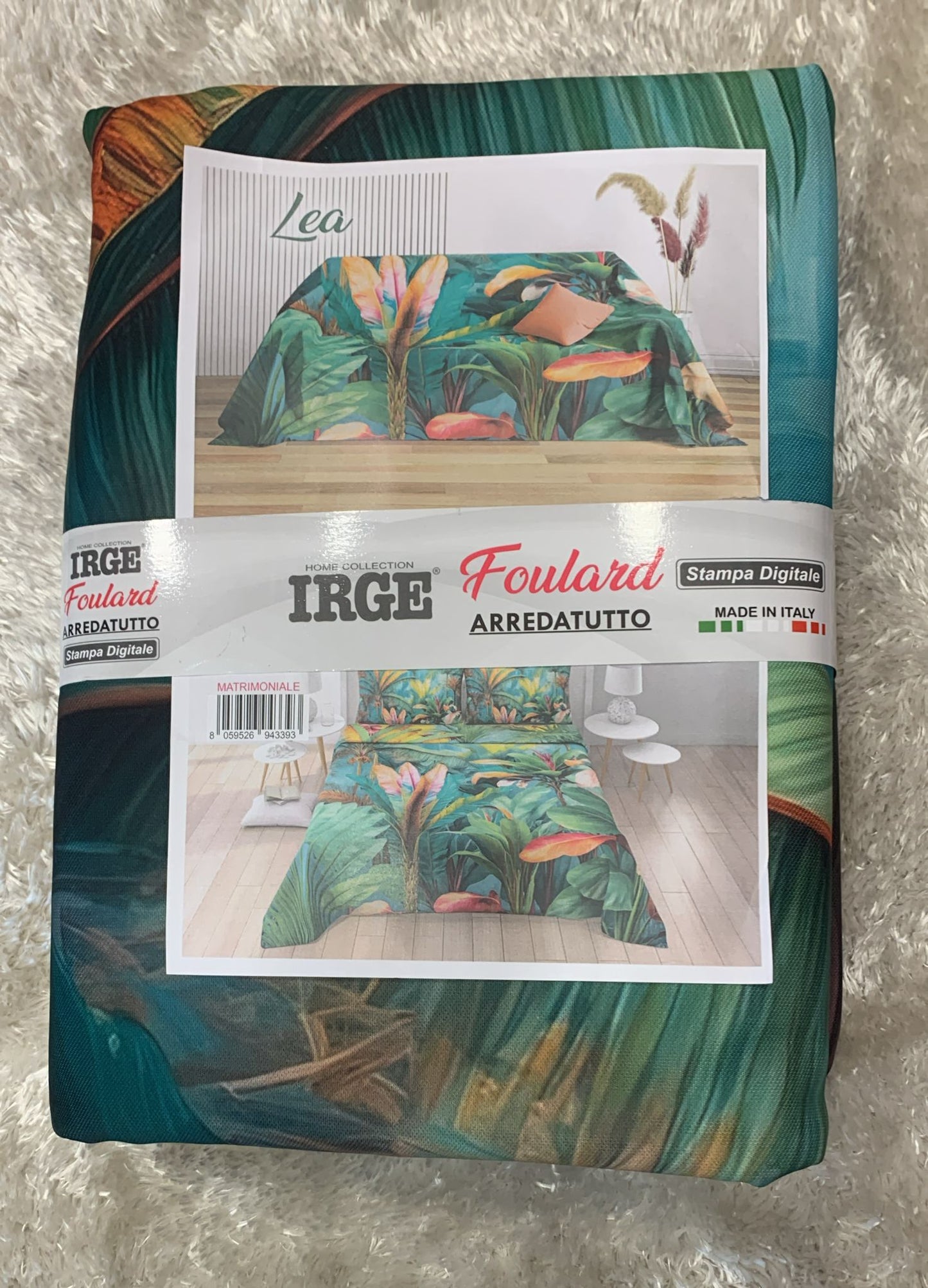 copriletto Arredatutto gran foulard  matrimoniale 240x270 disponibile nel seguenti nomi e fantasia