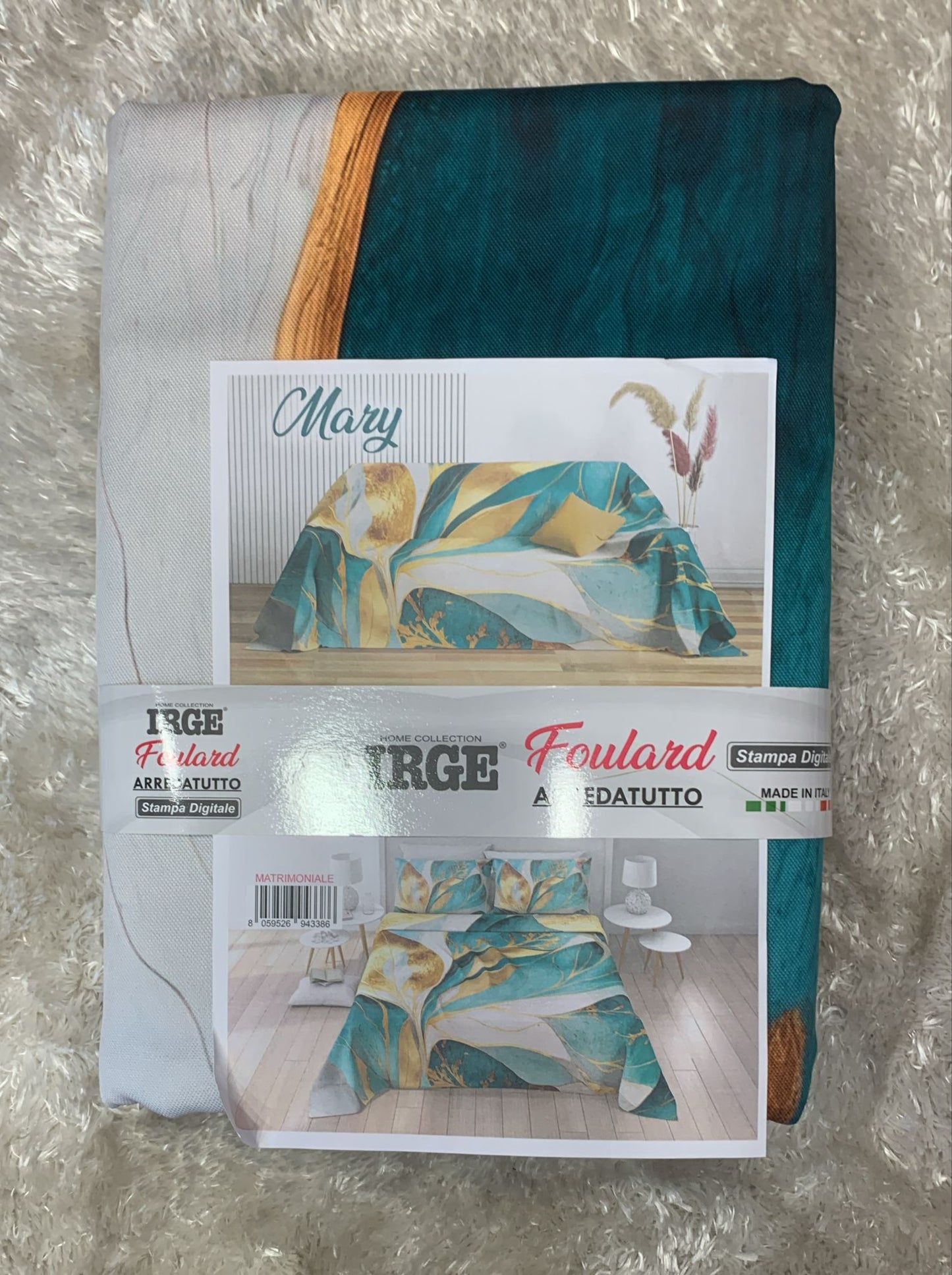 copriletto Arredatutto gran foulard  matrimoniale 240x270 disponibile nel seguenti nomi e fantasia
