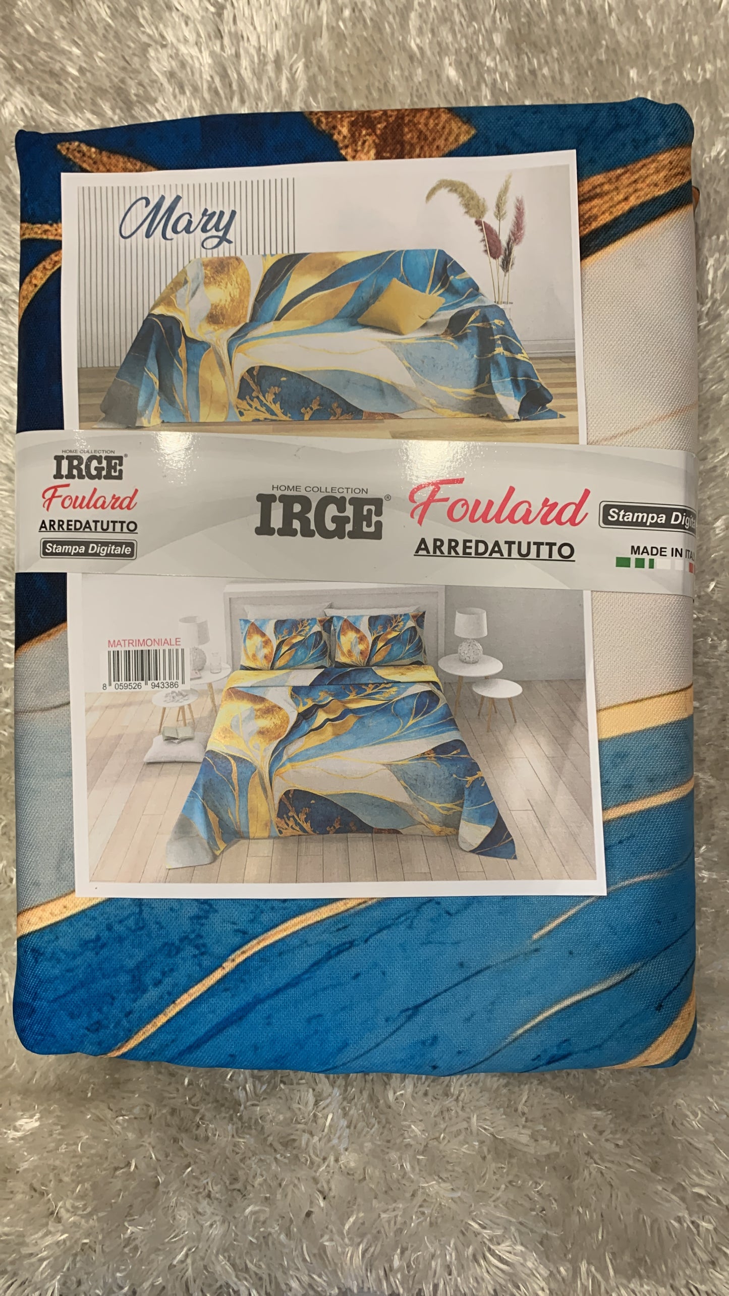 copriletto Arredatutto gran foulard  matrimoniale 240x270 disponibile nel seguenti nomi e fantasia