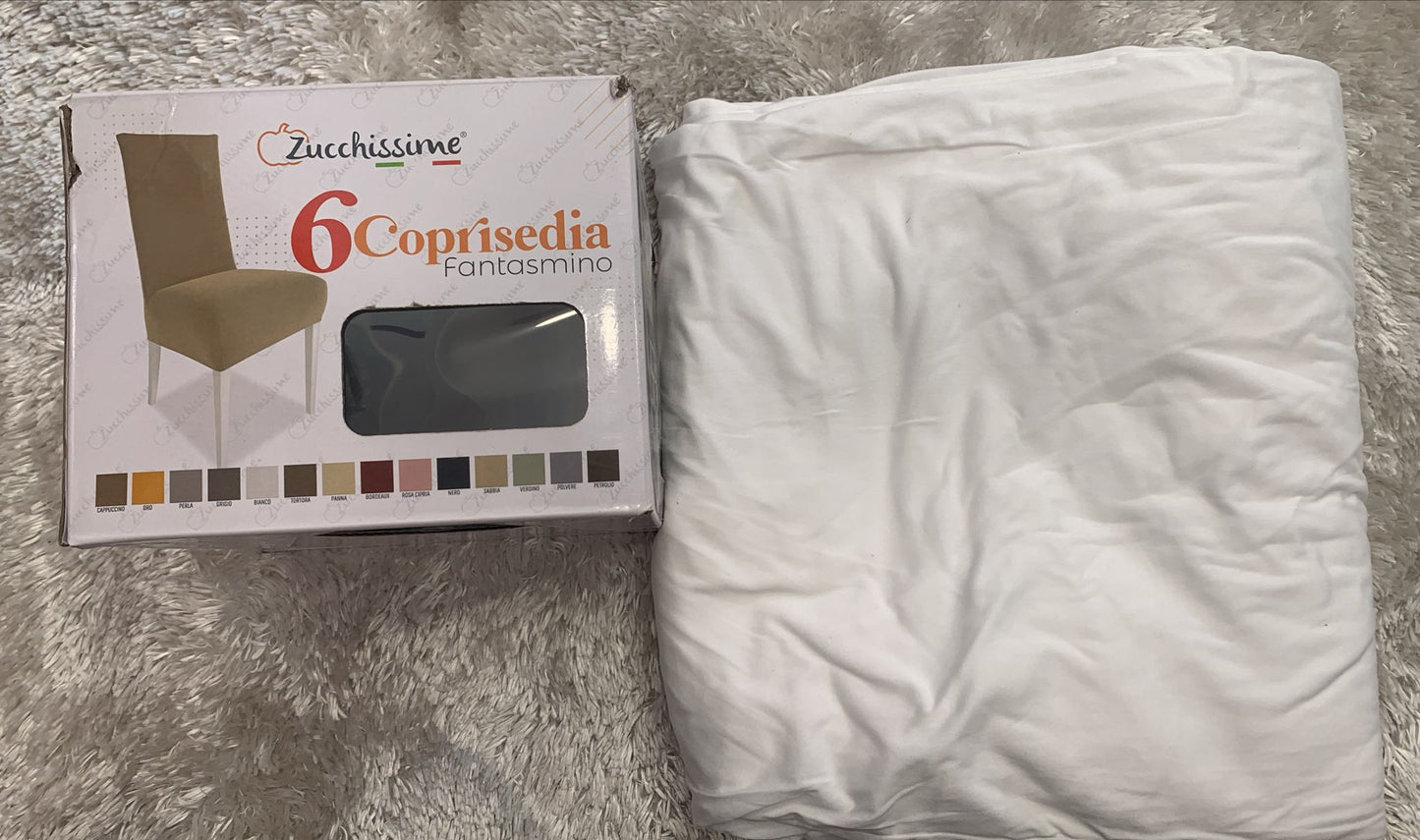 6 vestisedia  scatolato elasticizzati fantasmino