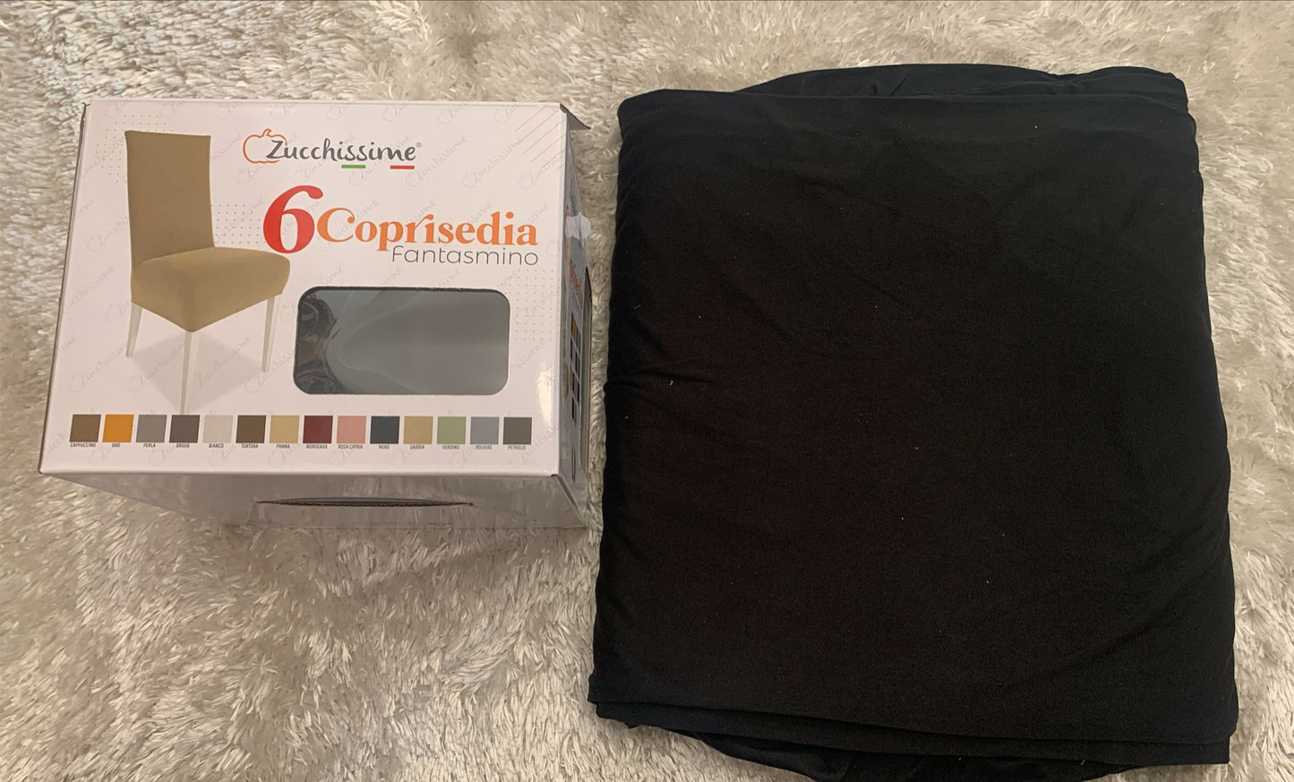 6 vestisedia  scatolato elasticizzati fantasmino