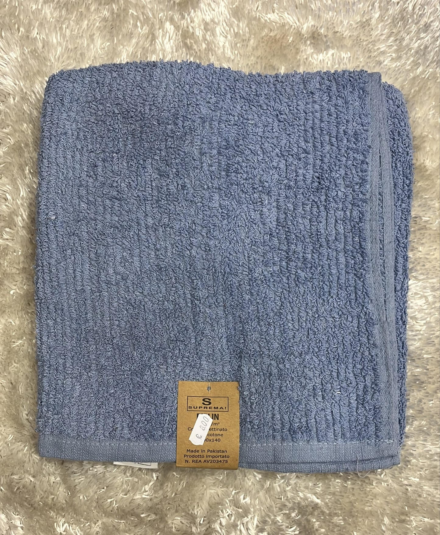 Telo doccia 600g in cotone pettinato  90x140