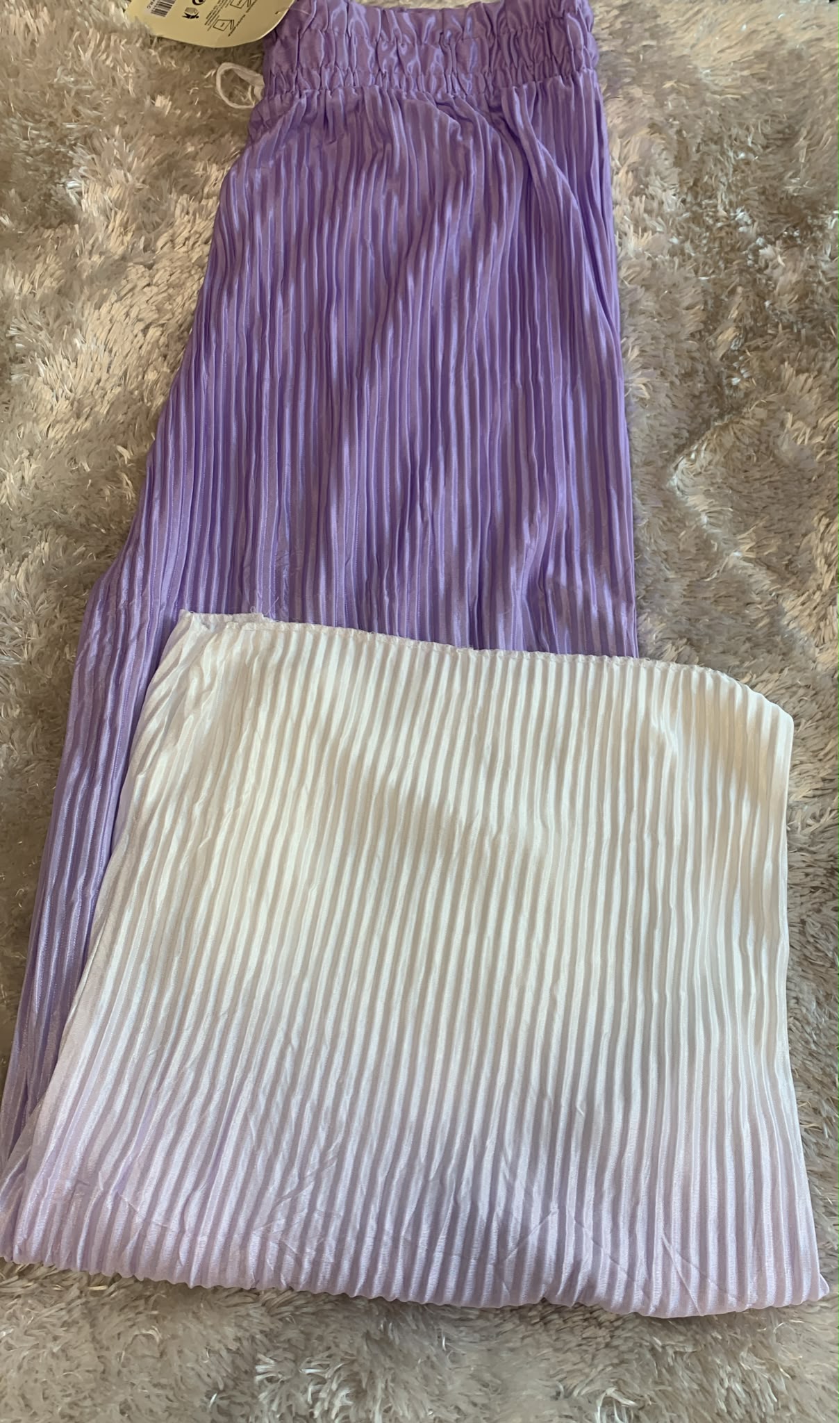 pantalone copricostume donna in raso ( l'articolo non può essere cambiato )