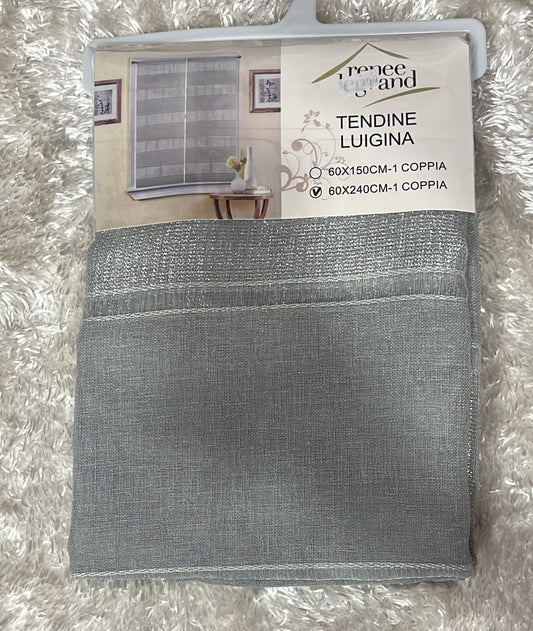 Coppia di tendine Luigina  Velata  60x240cm