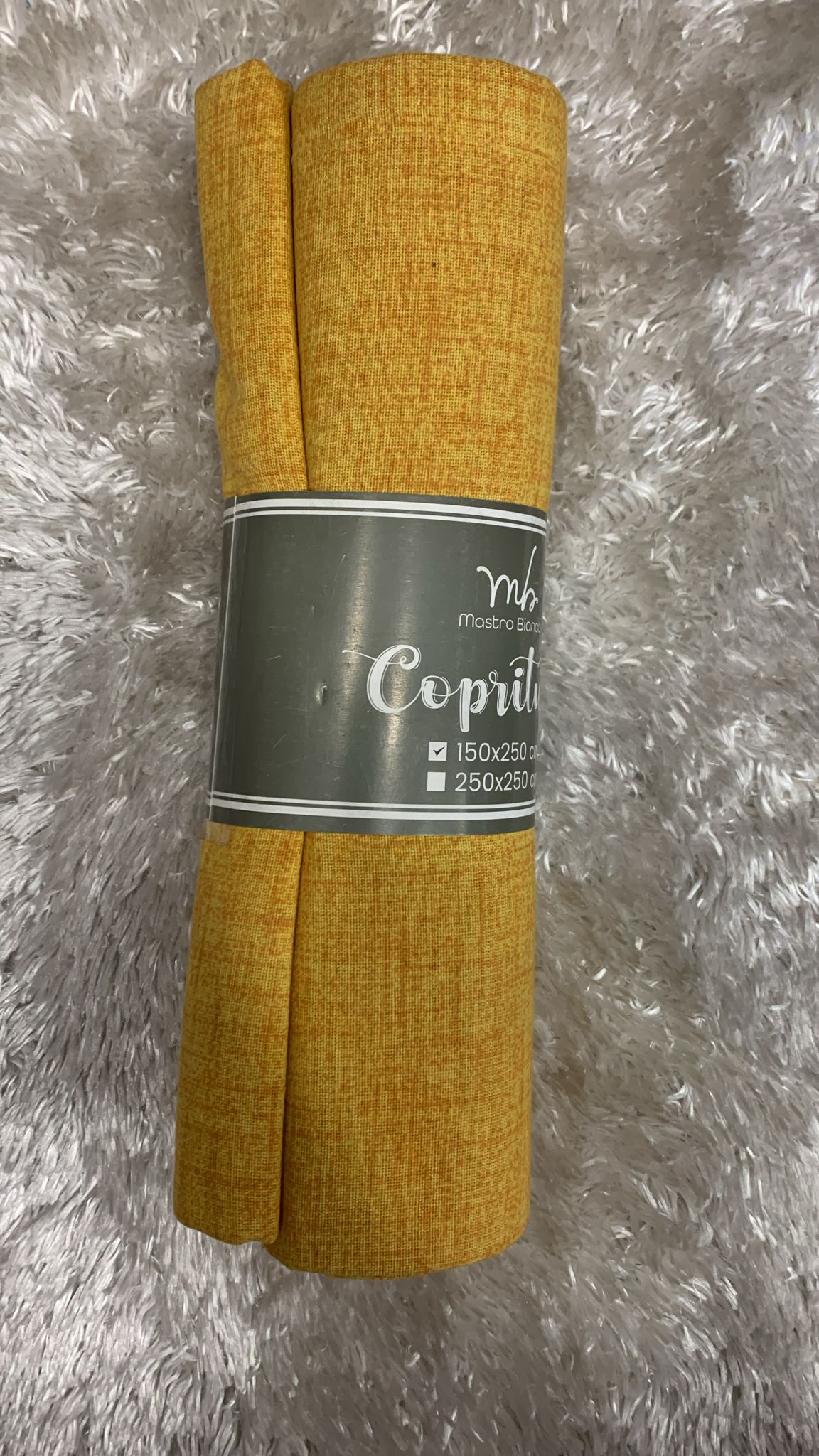copritutto in cotone singolo 150x250 cm