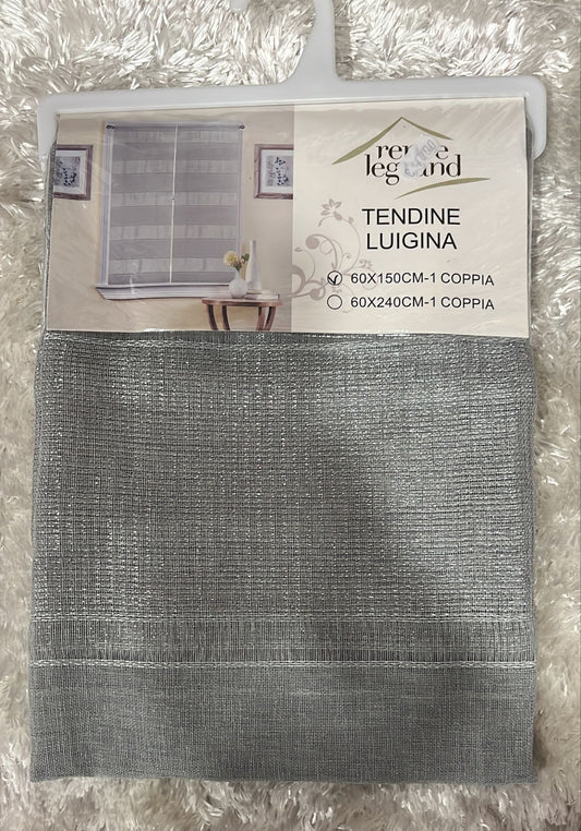 Coppia di tendine Luigina  velata 60x150 cm