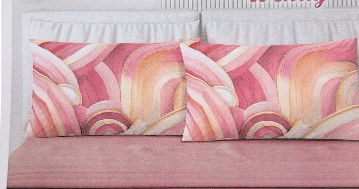 Competo letto matrimoniale in puro cotone con 4 federe fantasia wendy Lenzuola sopra t unita 250x290cm Lenzuola sotto t unita con angoli maxi 175x200 cm 2 federe t unita in puro cotone 52x82 2 federe stampa digitale poliestere 50x80