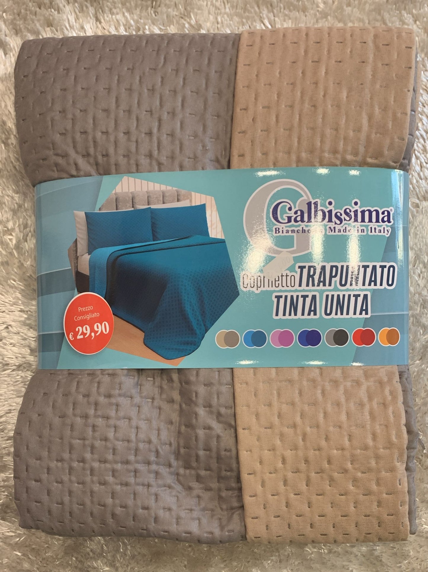 trapuntino singolo double face trapuntato