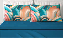 Competo letto matrimoniale in puro cotone con 4 federe fantasia wendy Lenzuola sopra t unita 250x290cm Lenzuola sotto t unita con angoli maxi 175x200 cm 2 federe t unita in puro cotone 52x82 2 federe stampa digitale poliestere 50x80