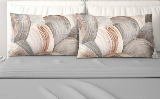 Competo letto matrimoniale in puro cotone con 4 federe fantasia monique Lenzuola sopra t unita 250x290cm Lenzuola sotto t unita con angoli maxi 175x200 cm 2 federe t unita in puro cotone 52x82 2 federe stampa digitale poliestere 50x80