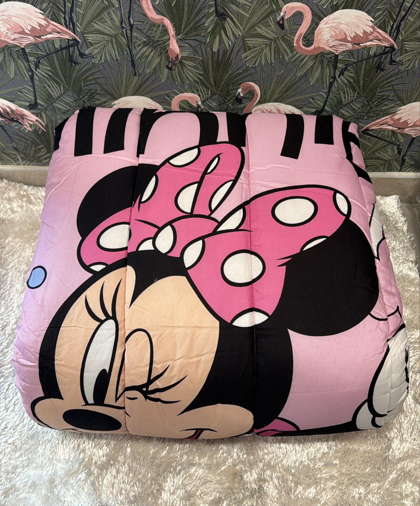 Trapunta singola minnie  calda e morbida e anallergica per arredare con stile la cameretta della tua bambina  Misure 170x260  Rosa